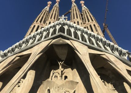 The Basílica de la Sagrada Família.
