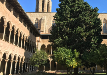 Pedralbes Monastery’s Cloister in Barcelona (1)