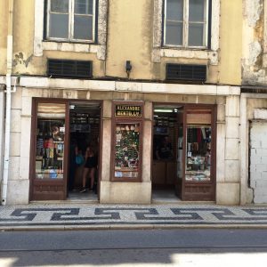 Old shop in Lisbon