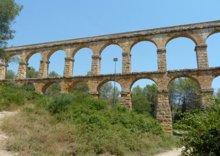A famours roman bridge to visit in Tarragona