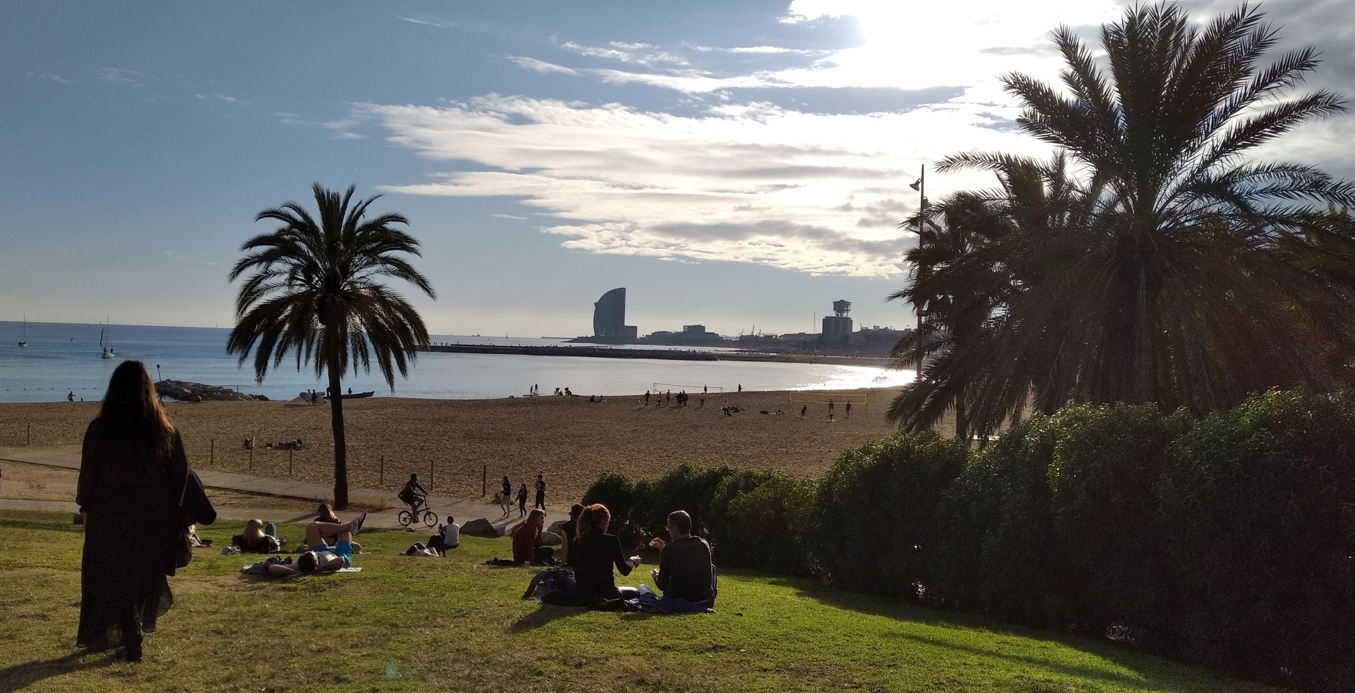 Barcelona seafront tour for small groups
