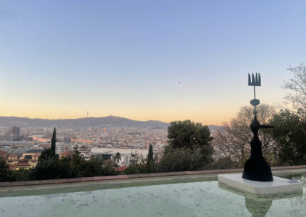 Montjuic, arts and gardens in the city of Barcelona